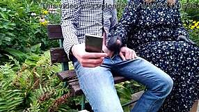 my mother-in-law flashes saggy tits then jerks me off to quick street cum