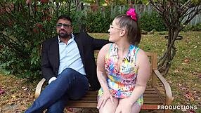 Pegas productions miss gamelin fucked hard at park