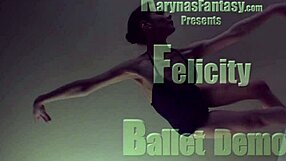 felicity shares her graceful ballet demo performance