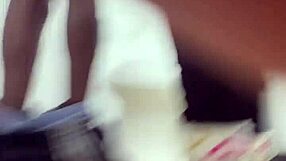 BATHROOM QUICKIE WITH BBC LEAVES MY PUSSY DRIPPING CREAMPIE!
