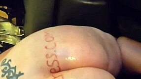 candid sandra's huge fat hairy pussy lips get licked deep in her chunky ass