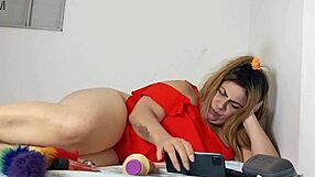 Vivi Guedez takes big black cock outdoor in hair