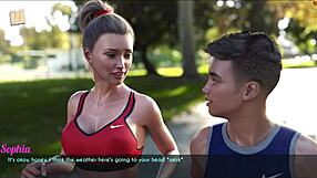 Wife and Stepmother Jog Through Neighborhood Paths and Trails