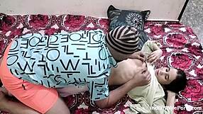 Indian Muslim Milf Bhabhi's Tight Pussy Creampied by Massive Desi Cock in Rough Hardcore