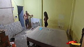 Teen Latina Seduces Builder for Bent Over Anal