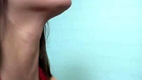 povlife cute tiny brunette teen fucked hard with small tits bouncing
