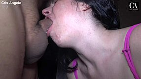 Wanna see Emmita Smile ride Cris Angelo in private heat?