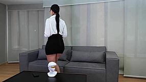 Why won't this horny teacher pass you unless you fuck her huge ass and tits senseless?