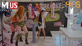 jerkaoke lauren phillips gia derza lesbian orgy eat pussy fuck hardcore