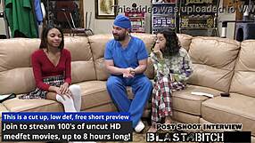 SOLANA GAGS on DICK then SPREADS SHAVED PUSSY for POV MISSIONARY CREAMPIE FUCK!