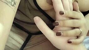 Asian's Nipples Toyed Wild Before Heavy Fuck Slam!