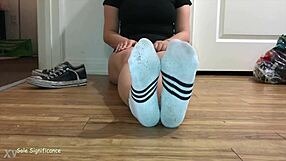 sorority girls sexy soles and dirty socks