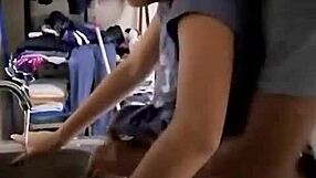 CHICA MEXICANA AMATEUR COGIDA LAVANDO VAJILLA