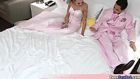 Nikki enjoys her romantic first fuck