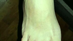 Creamy Toes And Feet Blasted With Cum