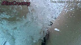 flashing pussy at pool gets student stroking