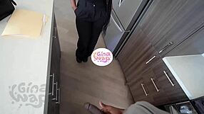 Young Hot Real Estate Agent Agreed To A Side Job