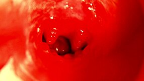 moaning pregnant slut cums hard on huge toy in sweet hole