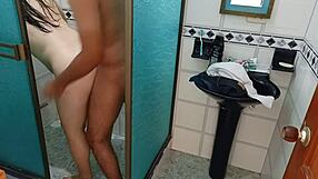 I hid a camera to spy on her then fucked by accident