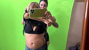 caught teacher masturbating and licked her