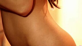 Hot milf model dances totally naked