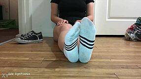 sorority girls sexy soles and dirty socks