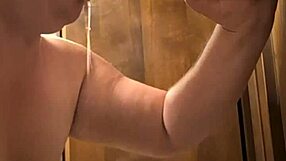 bbw gags hard on monster dildo nonstop