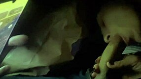 Expelled from cinema for sucking friend's cock