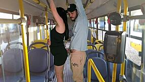 pretty brazilian teen gets rough banged on public bus