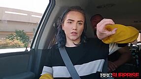 anal loving brunette gisele gets a hardcore chocolate surprise
