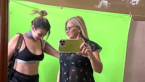 caught teacher masturbating and licked her