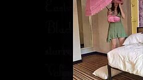Promo valentina jade easter sunday photoshoot and black cock suck