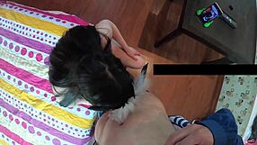 mi madrastra lets me fuck her in front of husband