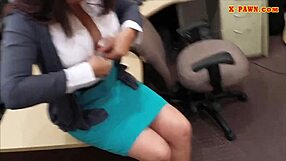 Pervert pawn dude screws busty milf hard