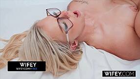 wifey bbc loving blonde hotwife ashley gets fucked hard while hubby films