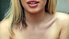 18 yo petite blonde screams in pov missionary