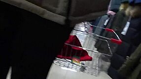 i spy her pantyhose ass peeking under skirt with hidden cam
