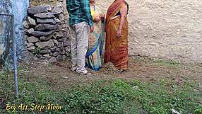 Indian step mother-in-law and wife share step son-in-law cock