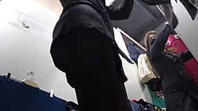 i spy her pantyhose ass peeking under skirt with hidden cam
