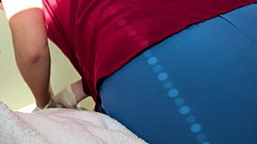 Client cums twice during sexy massage session