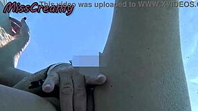 flashing pussy at pool gets student stroking