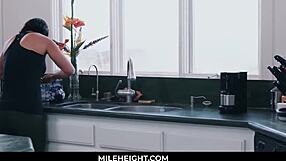 mileheight police milf gets rubbed by her man