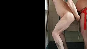 Pegging my boyfriend in kitchen cornfield and bathroom with atm