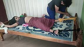 bdsm bound desi beauty chocolate play