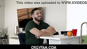 Orgyfam blonde stepsister nikki wants some fuck with stepbro