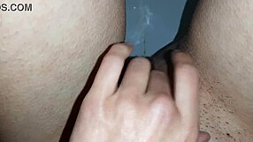 in a public toilet i jerk off and pee at the same time