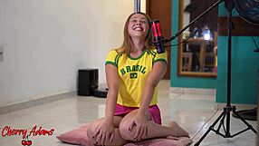 Contando pro corno tudo que fiz ontem - joi em português - cherry adams