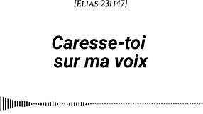 French Voice Guides Your Fingers In Erotic ASMR Fantasy