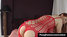 Redhead penny pax gets butt fucked hard