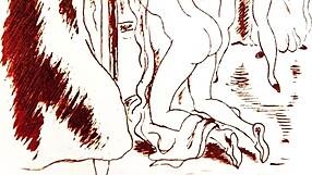 Vintage erotic drawings